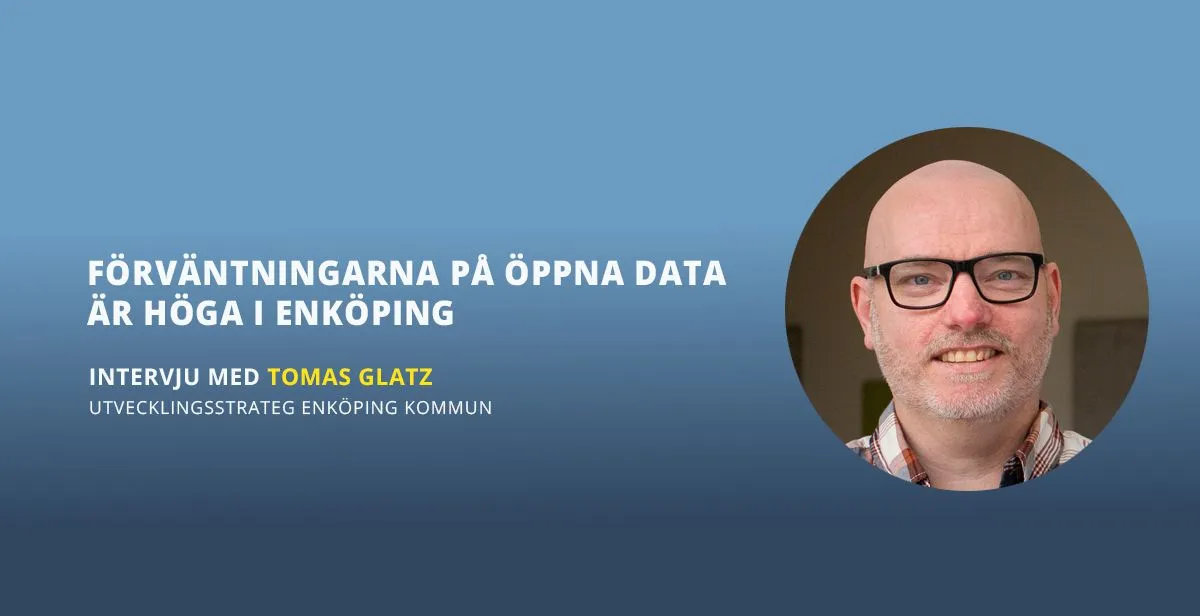 Tomas Glatz, utvecklingsstrateg på Enköpings kommun