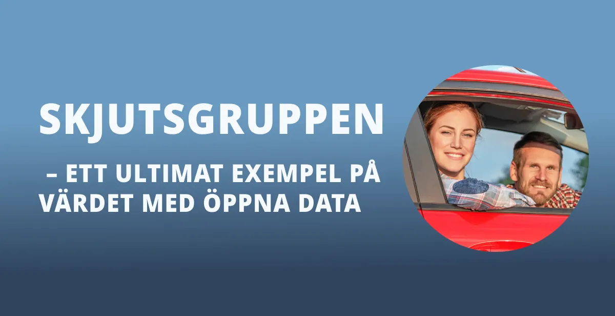 Skjutsgruppen är det ultimata exempel på det värde som kan skapas med hjälp av öppna data.