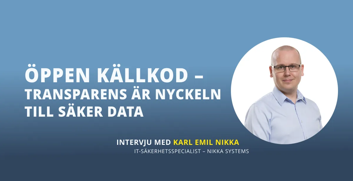 Öppen källkod – Transparens är nyckeln till säker data
