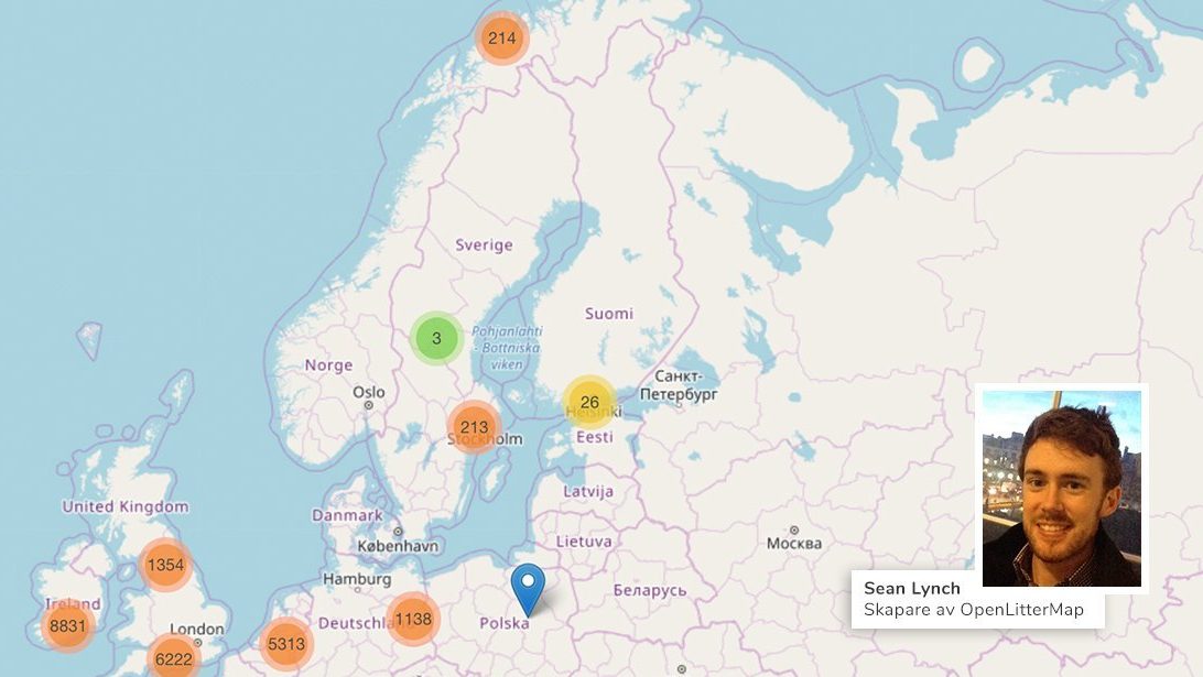 OpenLitterMap intervju med Sean Lynch OpenLitterMap intervju med Sean Lynch