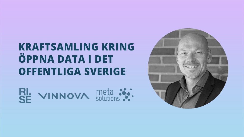 Kraftsamling kring öppna data Kraftsamling kring öppna data